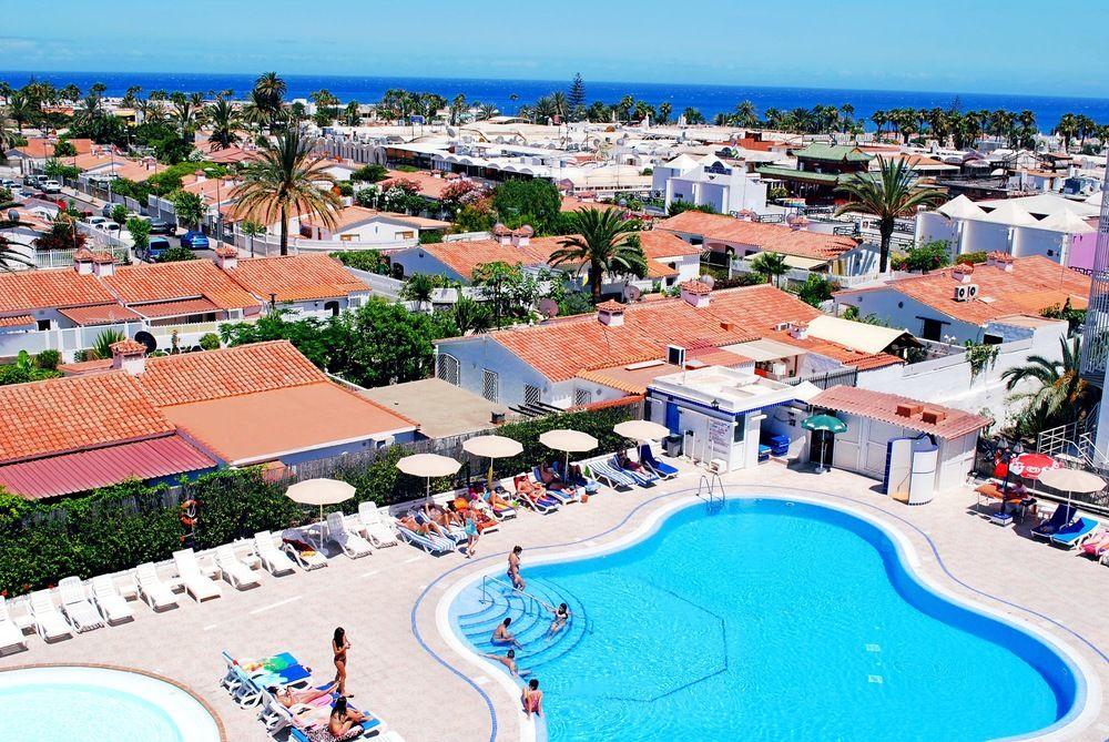 Apartamentos Tamaran Playa del Inglés Esterno foto