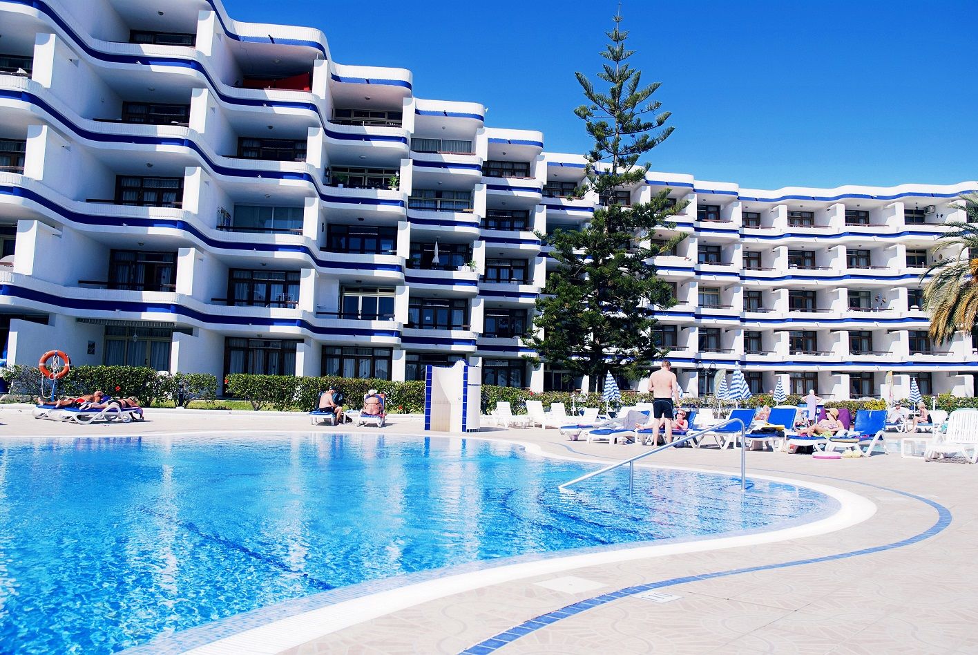 Apartamentos Tamaran Playa del Inglés Esterno foto