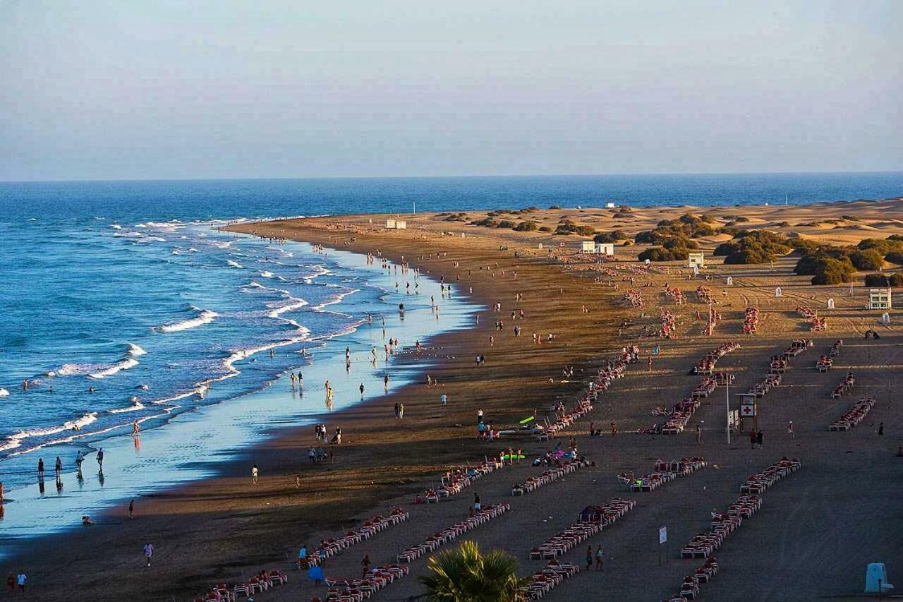 Apartamentos Tamaran Playa del Inglés Esterno foto
